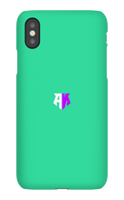 AyeKodaa White & Purple iPhone Phone Cases