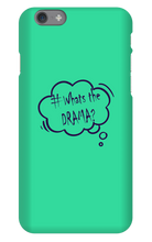 DRAMA iPhone Phone Cases