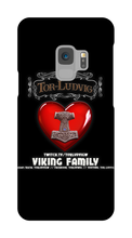 Viking Family Heart Samsung Phone Cases