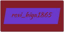 roxi_hiya1865 XXL Gaming Mousepad
