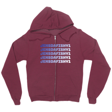 jensdafishy1 Zip Up Hoodie