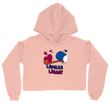 Pulga Love Womens Cropped Hoody