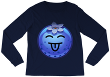 Blueberry long-sleeve-tee