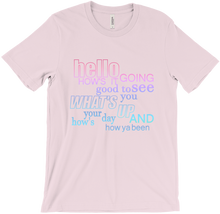 T-Shirt - Greetings - Bright Colours