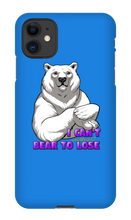 I Can't Bear To Lose (Alt) iPhone Phone Cases