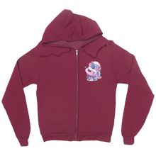 leftturn_art Laugh Zip Up Hoodie
