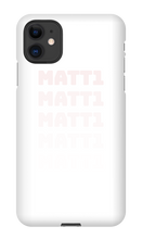 matt1 iPhone Phone Cases