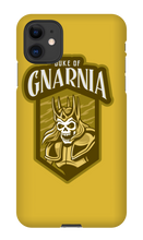 Duke of Gnarnia iPhone Case - Lifetime Guarantee