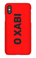 O Xabi iPhone Phone Cases - Logo OXabi Black
