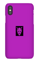 Black & White Oni Mask iPhone Case
