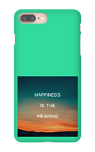Happiness is the Meaning IPhone Cases