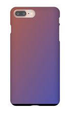 Blue/Orange iPhone Phone Case