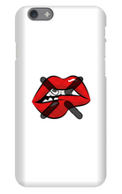Hitmarker on the Lips iPhone Phone Cases