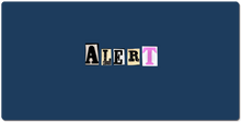 Alert Scrapbook XXL Mousepad!
