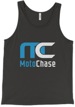 MotoChase White Logo Tank Top