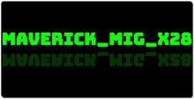 maverick_mig_x28 XXL Gaming Mousepad