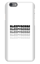 sleepyboss2 iPhone Phone Cases
