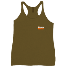 HyperIgniter Logo Top Left Womans Racerback TShirt
