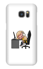 Desk Chibi Samsung Phone Cases