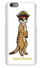 captain_meerkat iPhone Phone Cases