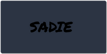 Sadie XXL mouse pad
