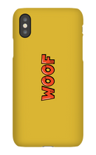 Woof Cracked Up iPhone Case