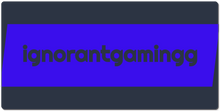 ignorantgamingg XXL Gaming Mousepad