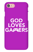 God Loves Gamers iPhone Case