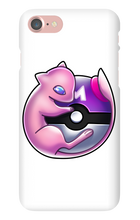 Mew on Master Ball iPhone Case