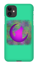 Wolf & Moon Bubbles iPhone Phone Cases