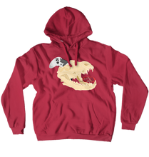 DjIceWolf's Skull logo (Hoodie No-Zip/Pullover)