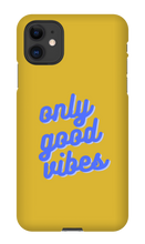 Only good vibes blue iPhone Phone Case