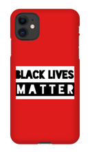 BLACK LIVES MATTER iPhone Phone Cases