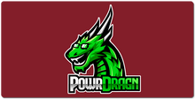 PowrDragn Gaming Full Logo XXL Gaming Mousepad