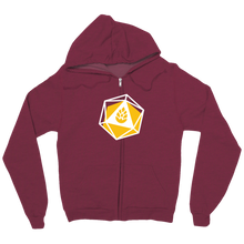 Logo Icon Zip Up Hoodie