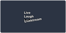 Live Laugh Love Black and White