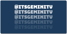 itsgeminitv XXL Gaming Mousepad