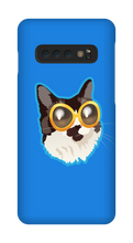 CoolAmora Blue Print Samsung Phone Cases
