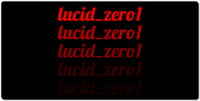 lucid_zero1 XXL Gaming Mousepad