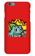 This Is Fine Bulbasaur iPhone Phone Cases