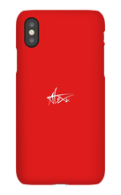 AlexRP iPhone Phone Cases (Logo Bianco)