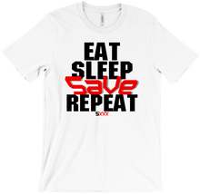 SaVeUsJ "Eat Sleep SaVe Repeat" T-Shirt