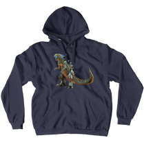 greenmachineyt Hoodies Stitch&MechGodzilla