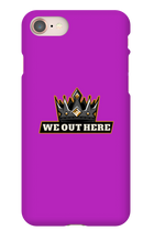 King Zyrax WE OUT HERE iPhone Cases