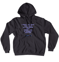I Don't Usually Try Hard Hoodies (No-Zip/Pullover)