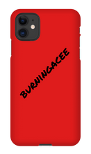 burningacee iPhone Phone Cases
