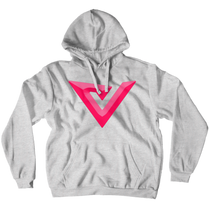 Vance Pink Logo Hoodies