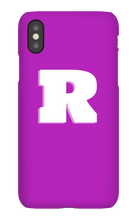 Ryan Syed iPhone Case White Logo
