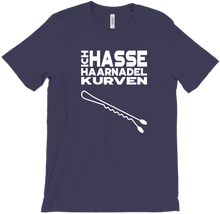 Ich HASSE Haarnadel Kurven - Hell - T-Shirts