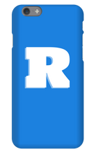 Ryan Syed iPhone Case White Logo